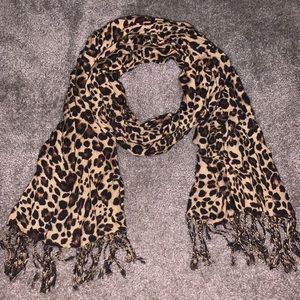 Cheetah scarf